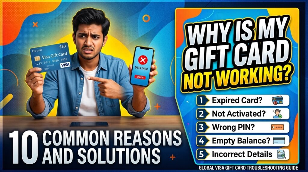 Why Is My Gift Card Not Working? 10 Common Reasons and Fixes